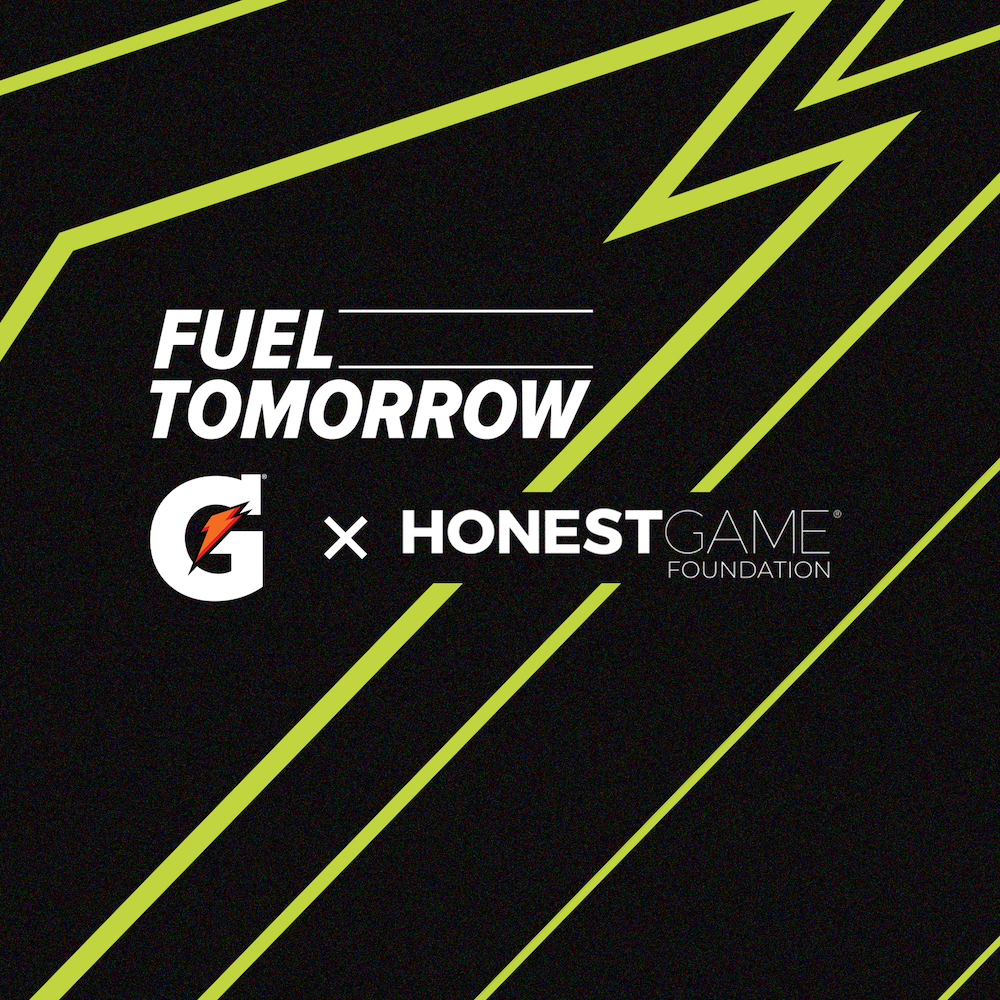 Honest Game and Gatorade logos