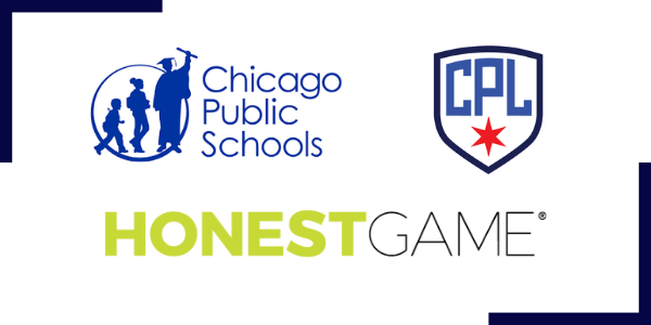Chicago Public Schools and Honest Game logos